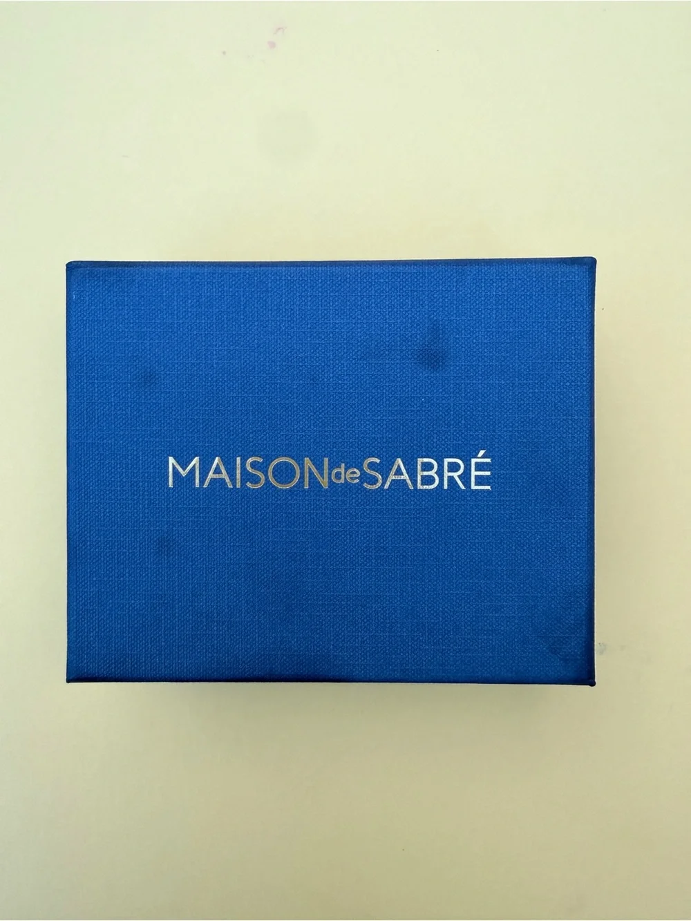 MAISON de SABRÉ Emerald Green Leather Trifold Card Wallet
